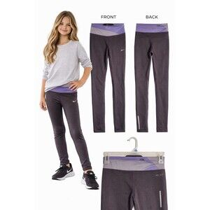 Nike Dri Fit leggings size Small Black and purple